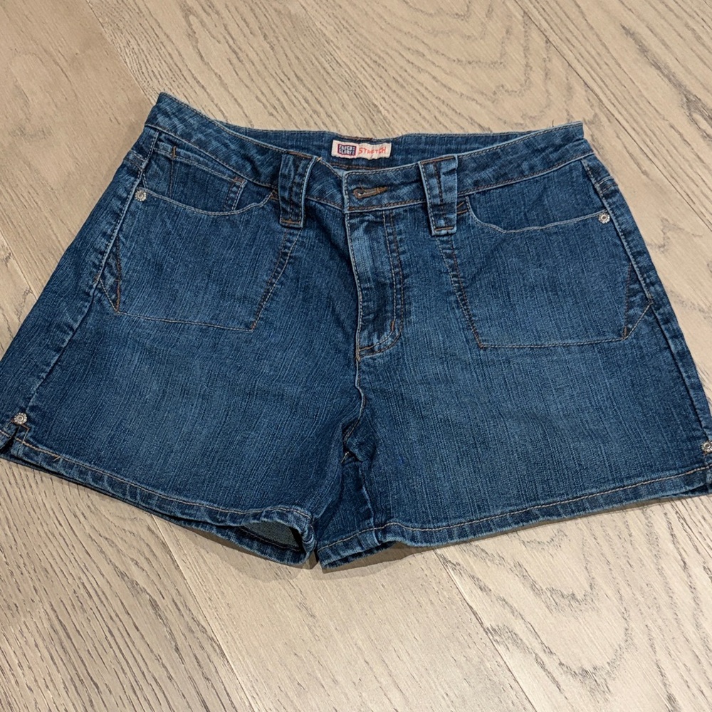 Women’s Faded Glory Dark Blue Jean Shorts